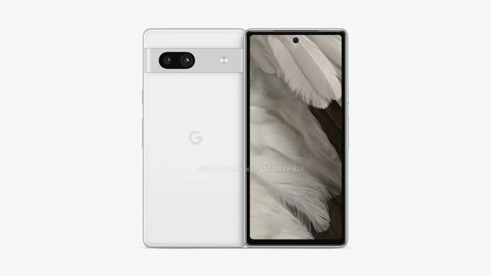 Google Pixel 7a rendering