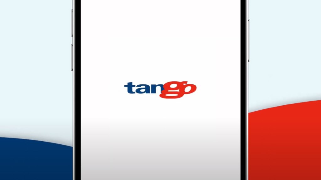 Tango app header