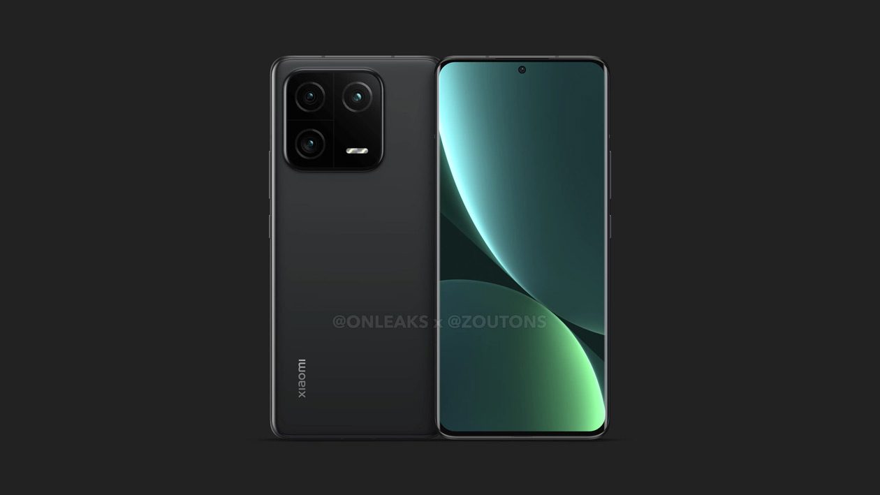 Xiaomi 13 Pro rendering