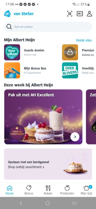 AH Albert Heijn app