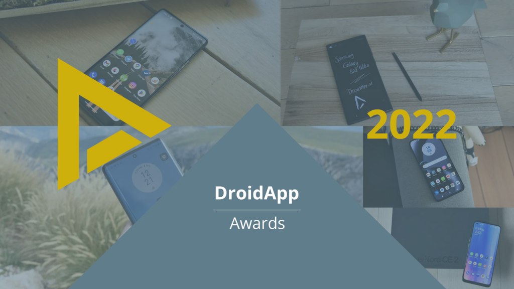 Droidapp Awards 2022 header