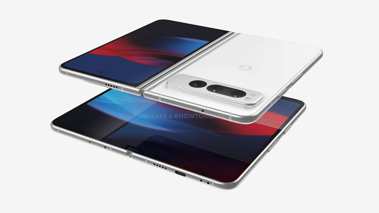 Google Pixel Fold appeared in new 360-degree renders: we know this