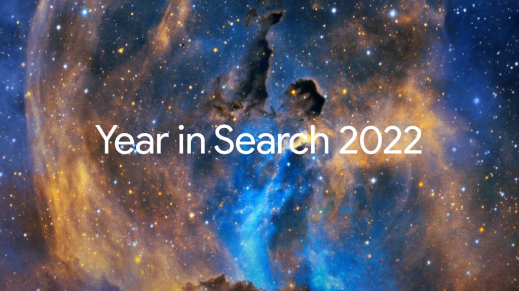 Google Year in Search 2022 header