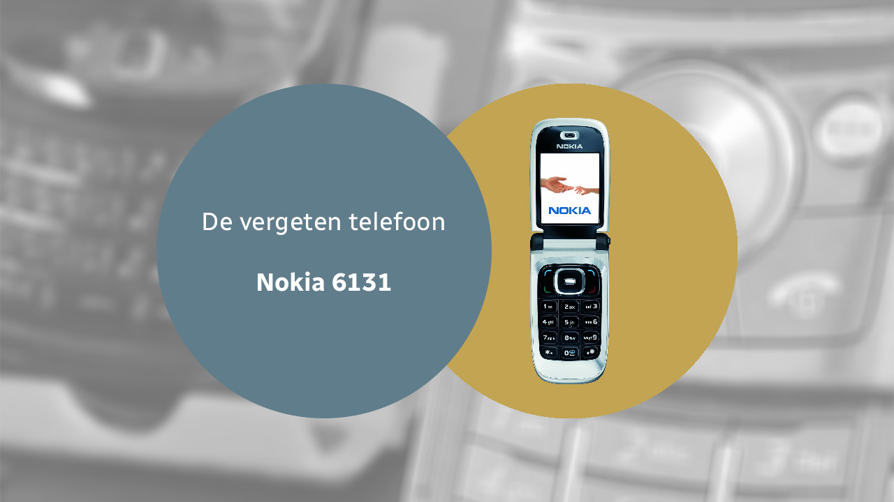 The forgotten mobile phone: the Nokia 6131