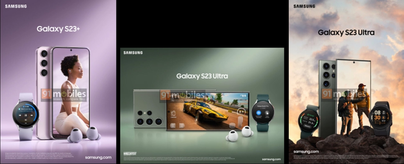 Samsung Galaxy S23 marketingfoto