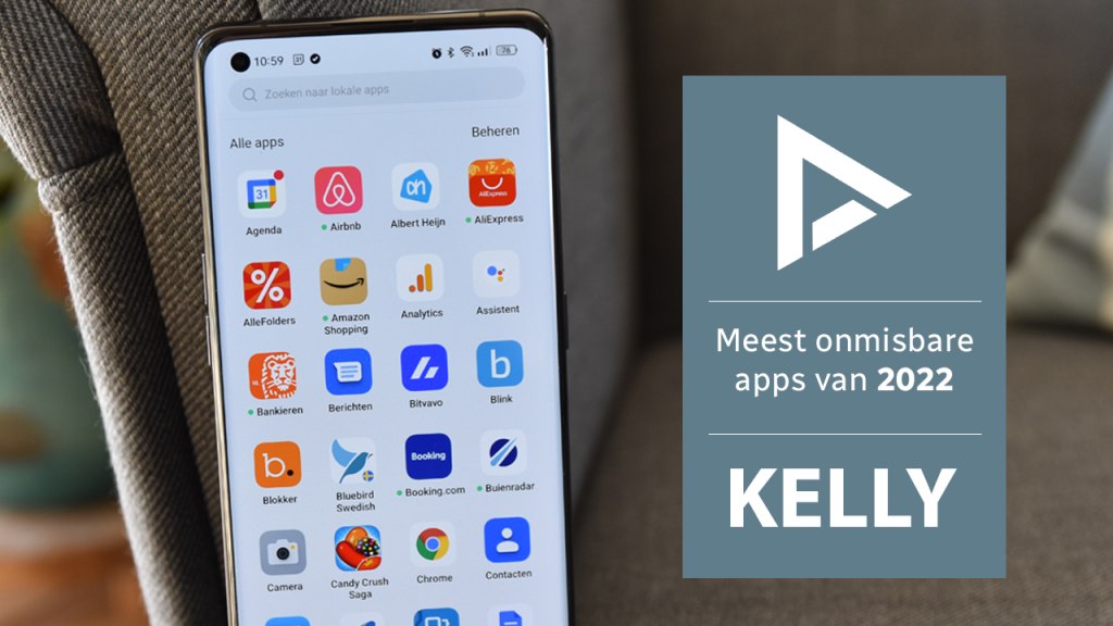 Onmisbare apps 2022 Kelly header
