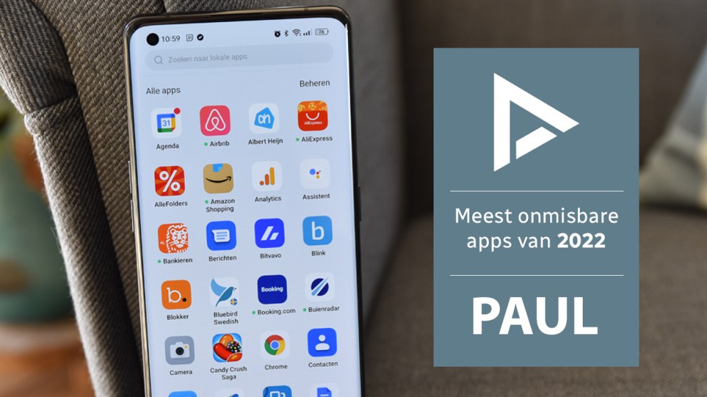 Onmisbare apps 2022 Paul header