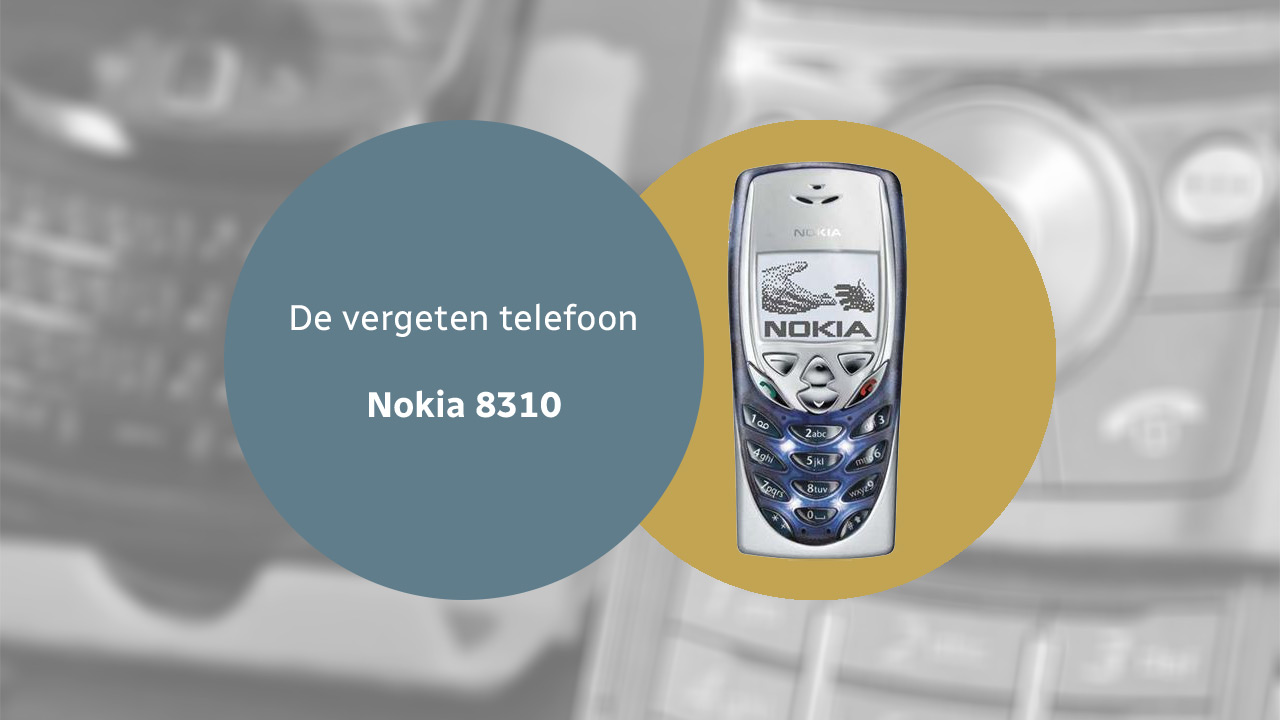 The forgotten phone: Nokia 8310