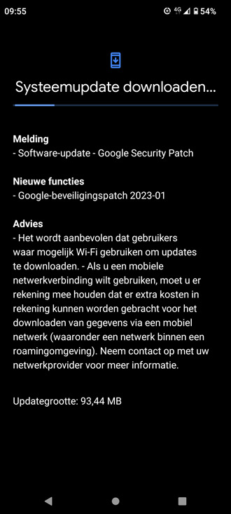 Nokia X20 januari update