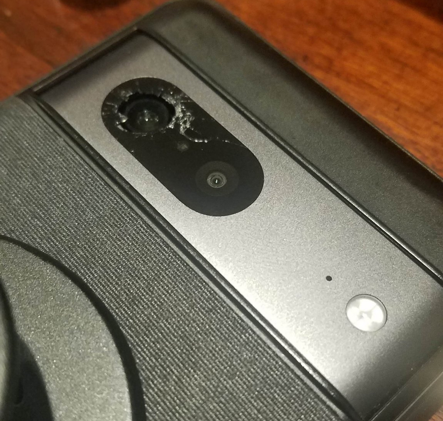Pixel 7 cameraglas