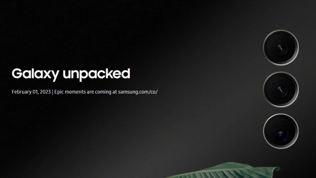 Samsung Galaxy S23 unpacked header