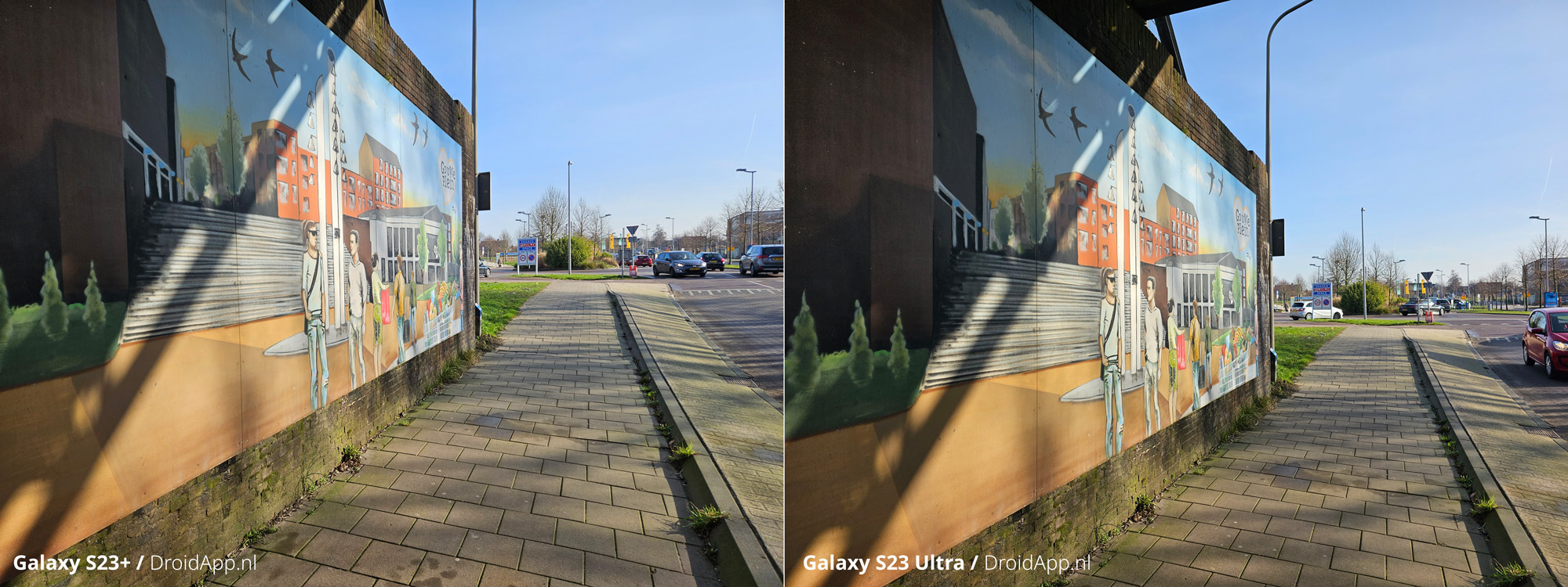 Vergelijking foto Galaxy S23+ vs Galaxy S23 Ultra