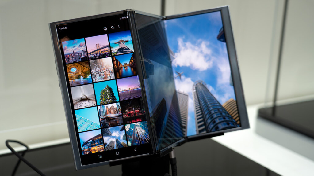 Samsung Display foldable header