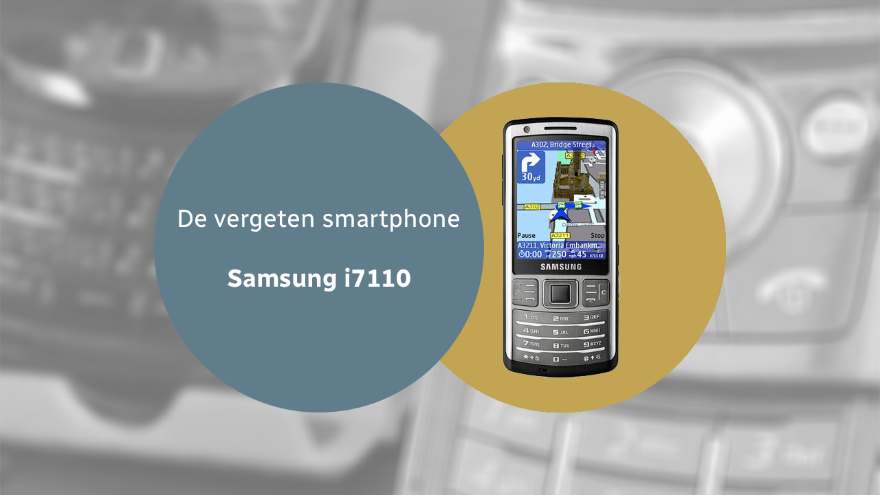 The forgotten smartphone: Samsung i7110
