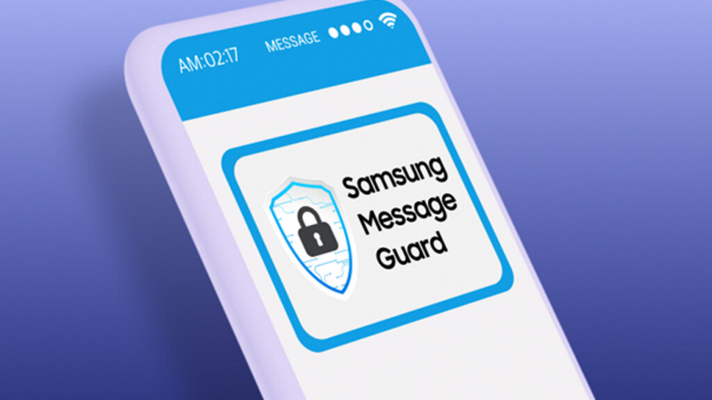 Samsung Message Guard header