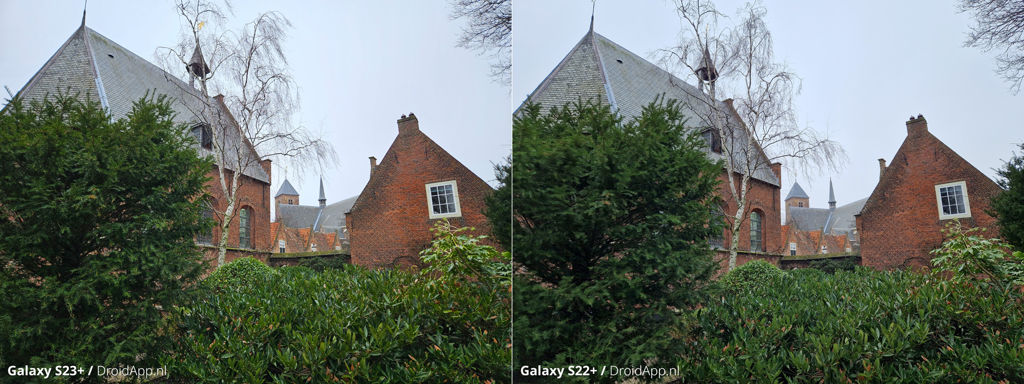 Vergelijking foto Galaxy S23+ vs Galaxy S22 Plus
