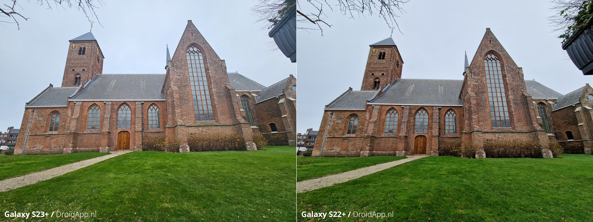 Vergelijking foto Galaxy S23+ vs Galaxy S22 Plus
