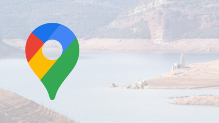 Google Maps header