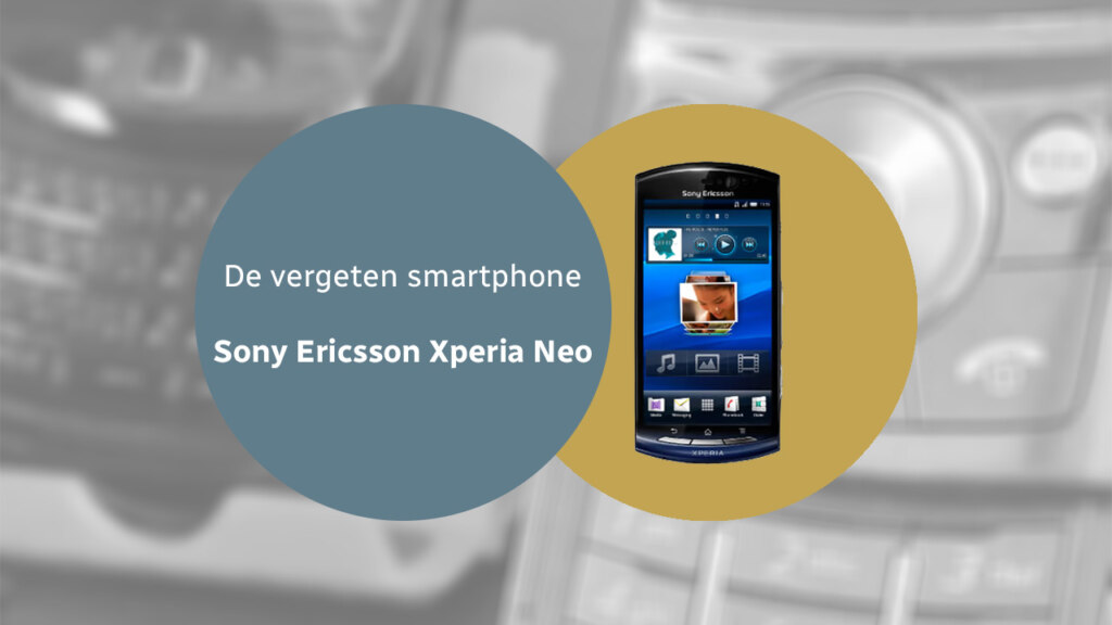 Sony ericsson xperia neo vergeten header