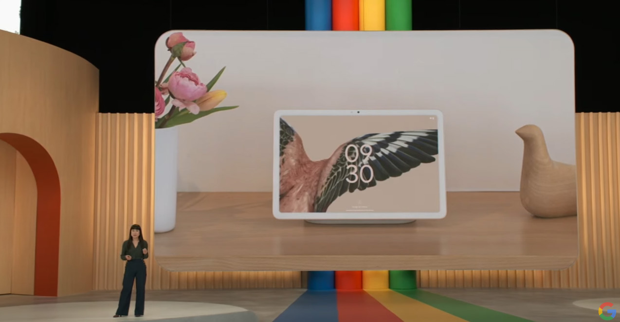 Google Pixel tablet header
