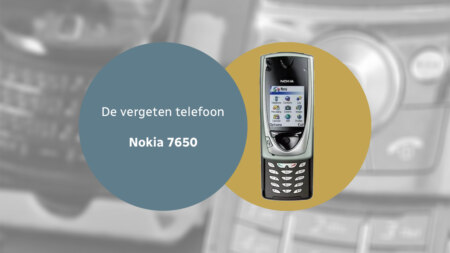 De vergeten telefoon: Nokia 7650