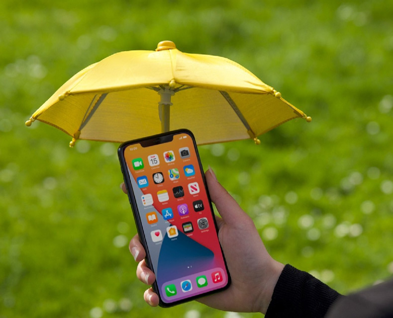 Smartphone paraplu