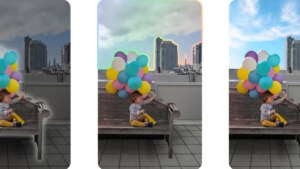 Google Foto's Magic editor header