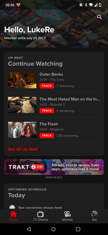 Trakt.tv app