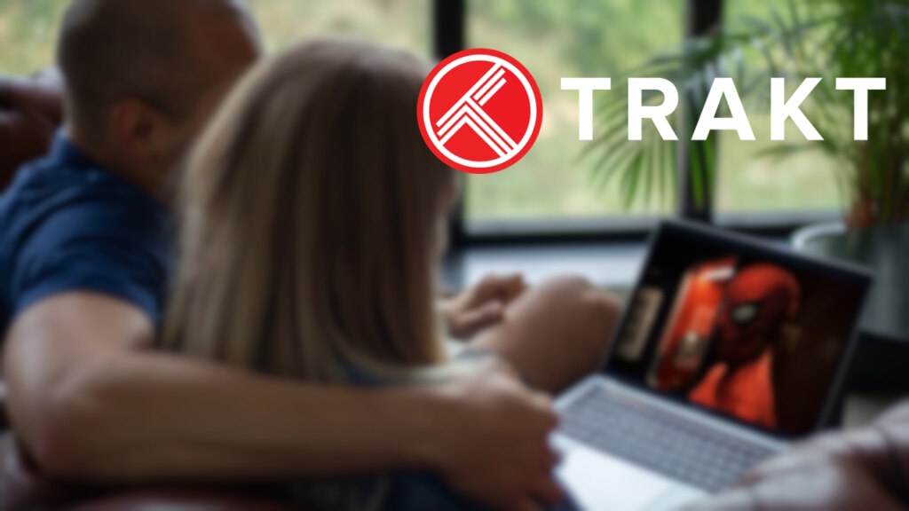 Trakt.tv app header