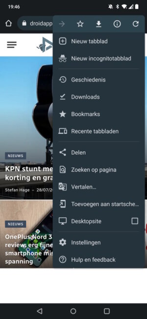 Google Chrome browser cookies verwijderen