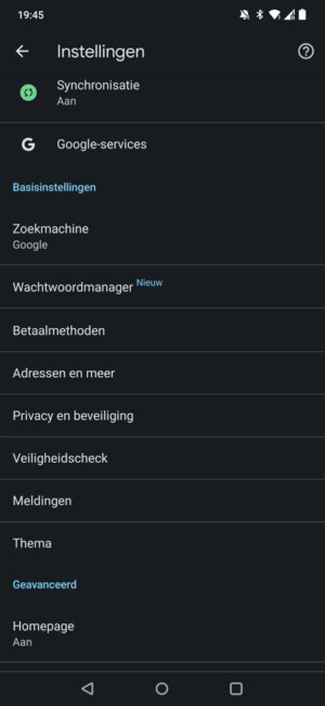 Google Chrome instellingen cookies verwijderen