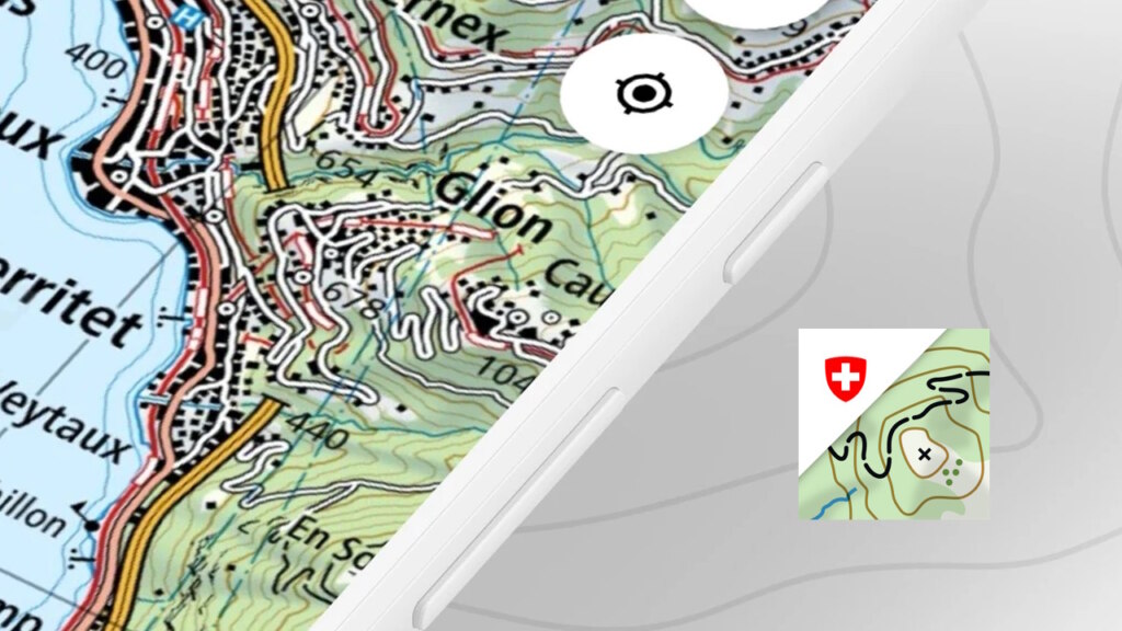 Swisstopo app