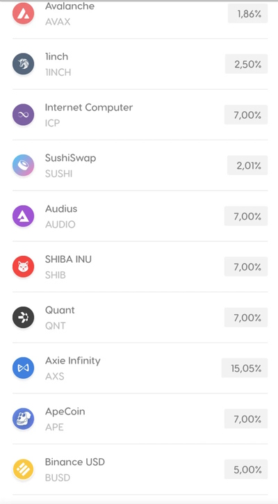 Coinmerce app staking