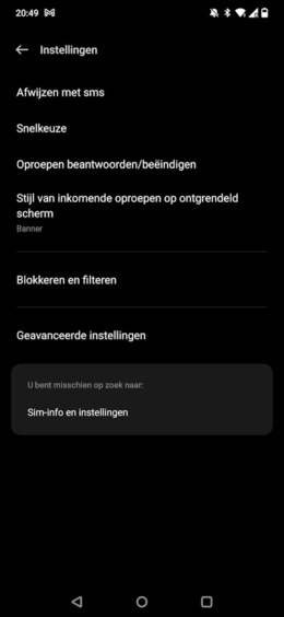 Telefoon android anoniem nummer