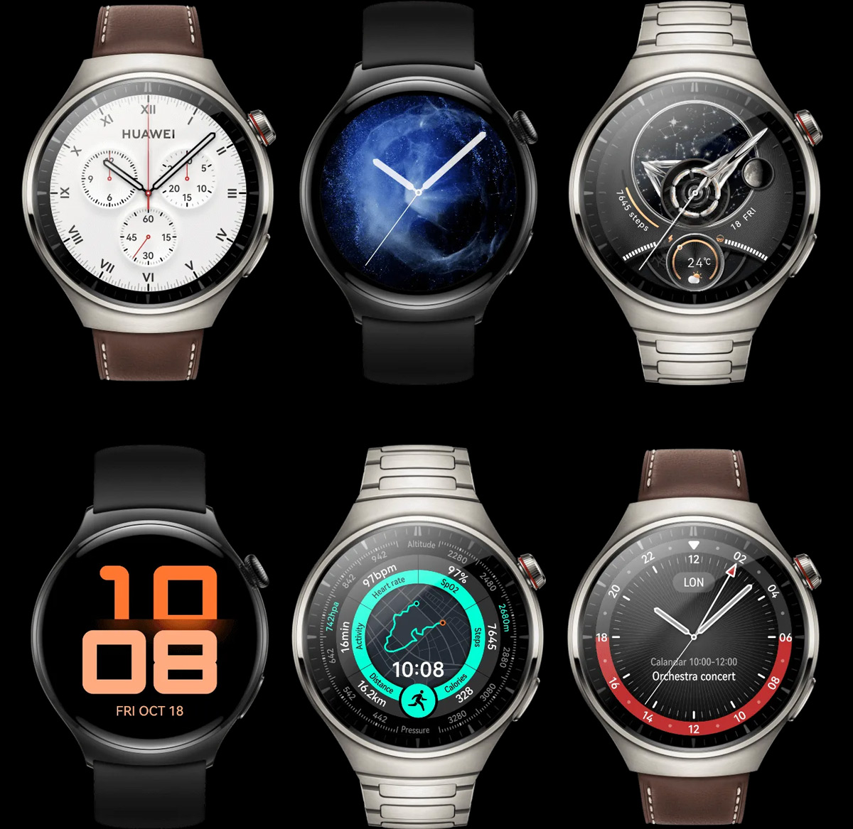 Huawei Watch GT 4 watch faces