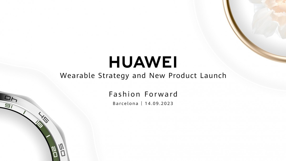 Huawei smartwatch 14 september 2023
