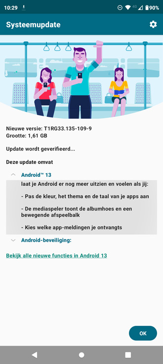 Motorola Edge 20 Android 13