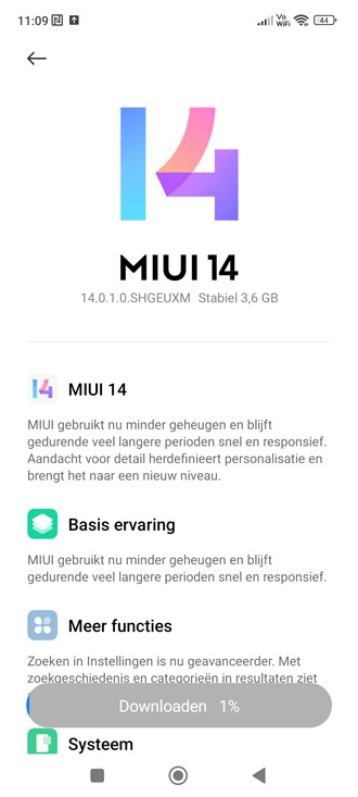 Xiaomi Redmi Note 12 Pro Android 13 MIUI 14