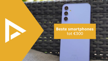 De 5 beste smartphones tot 300 euro (09/2023)