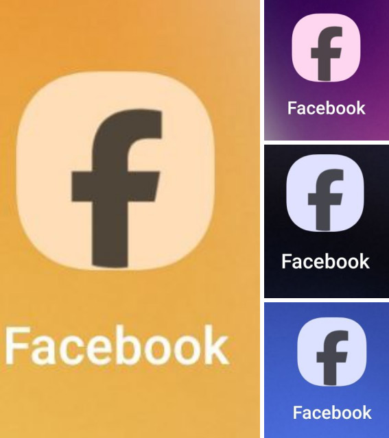 Facebook logo Material You