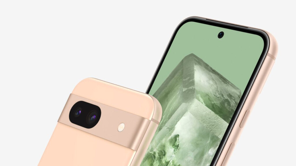 Google Pixel 8a render header