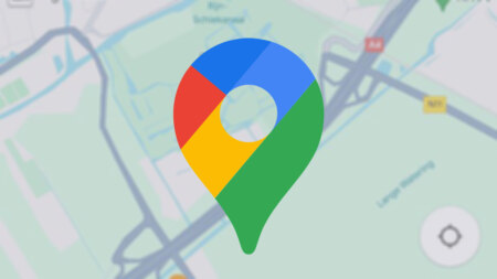 Google Maps header