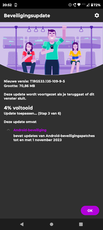 Motorola Edge 20 november update