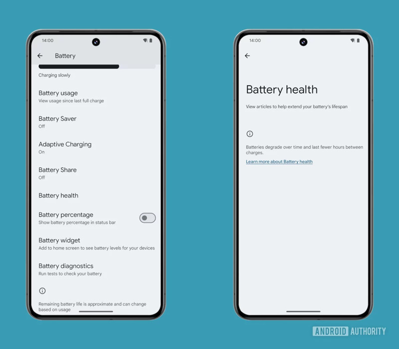 Batterijgezondheid Android