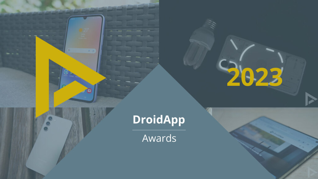 DroidApp Awards 2023 header