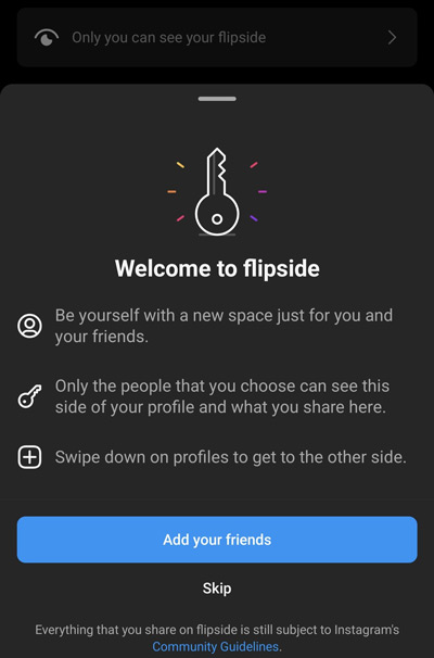 Instagram Flipside