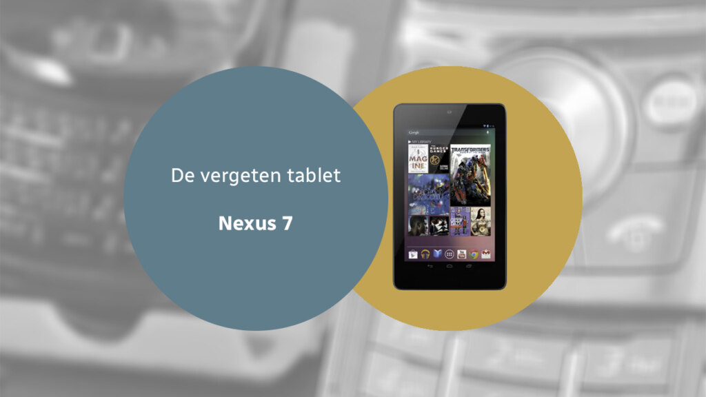 Google Nexus 7 vergeten header