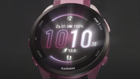 Garmin Forerunner 165 header