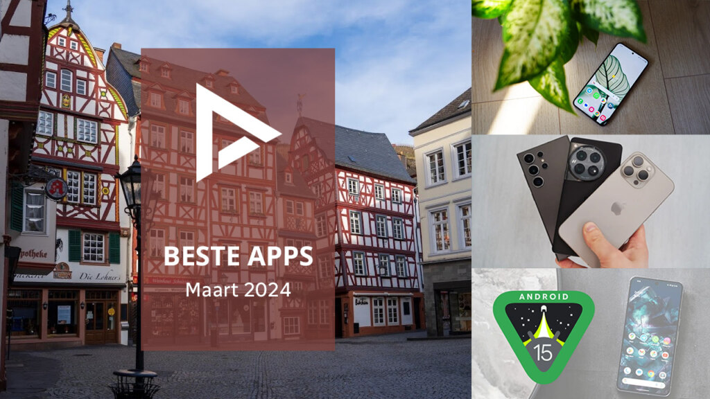 Beste apps maart 2024 header