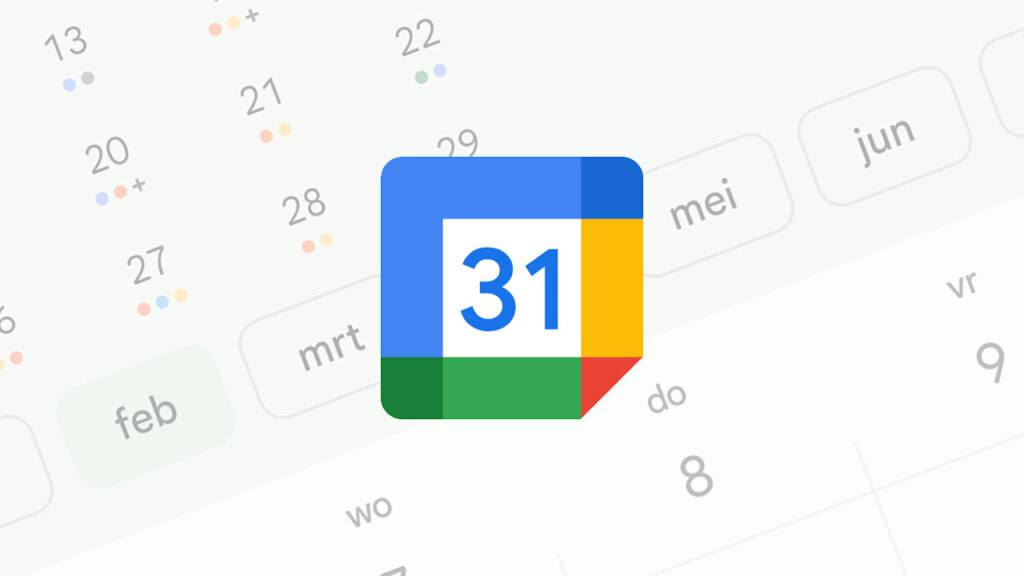 Google Agenda header